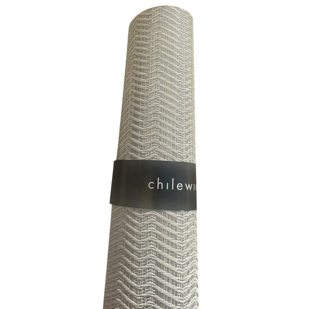 Chilewich Wave Table Runners grey 14” x 72”